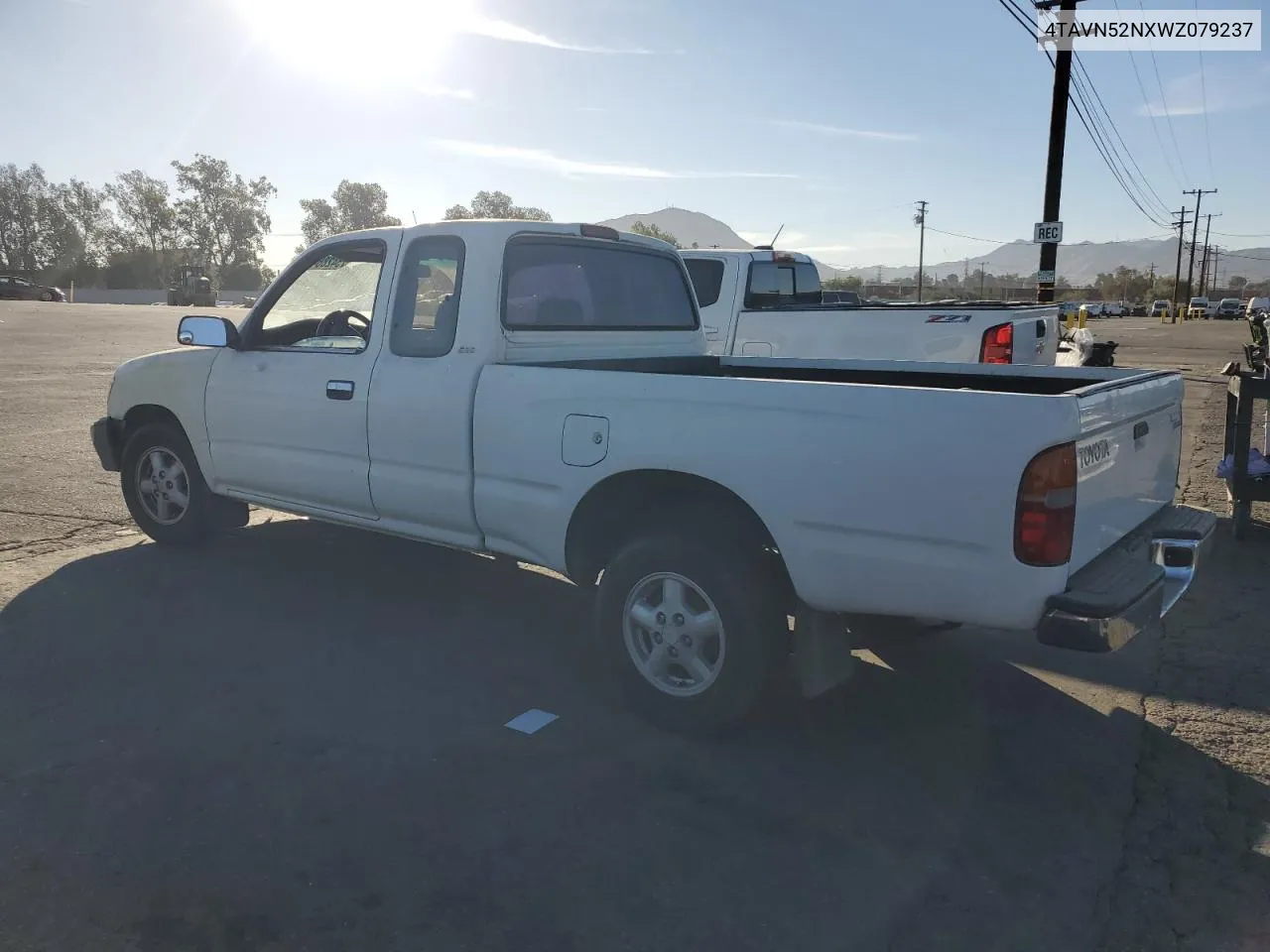 1998 Toyota Tacoma Xtracab VIN: 4TAVN52NXWZ079237 Lot: 75428644