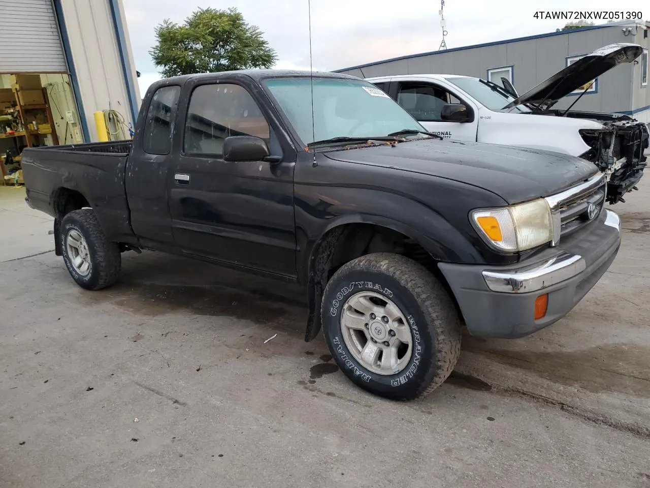 1998 Toyota Tacoma Xtracab VIN: 4TAWN72NXWZ051390 Lot: 76520634