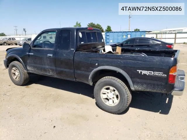 1999 Toyota Tacoma Xtracab VIN: 4TAWN72N5XZ500086 Lot: 57161264