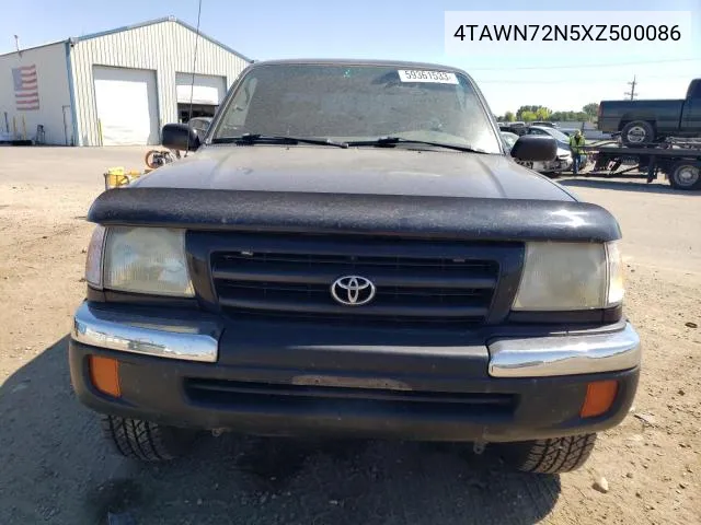 1999 Toyota Tacoma Xtracab VIN: 4TAWN72N5XZ500086 Lot: 57161264