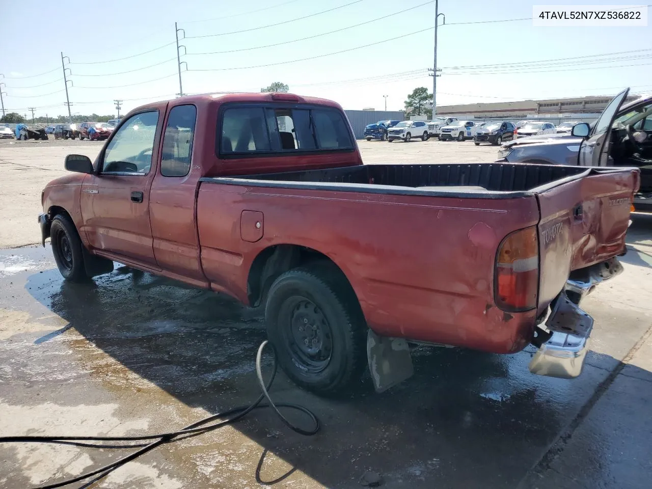 1999 Toyota Tacoma Xtracab VIN: 4TAVL52N7XZ536822 Lot: 58072594