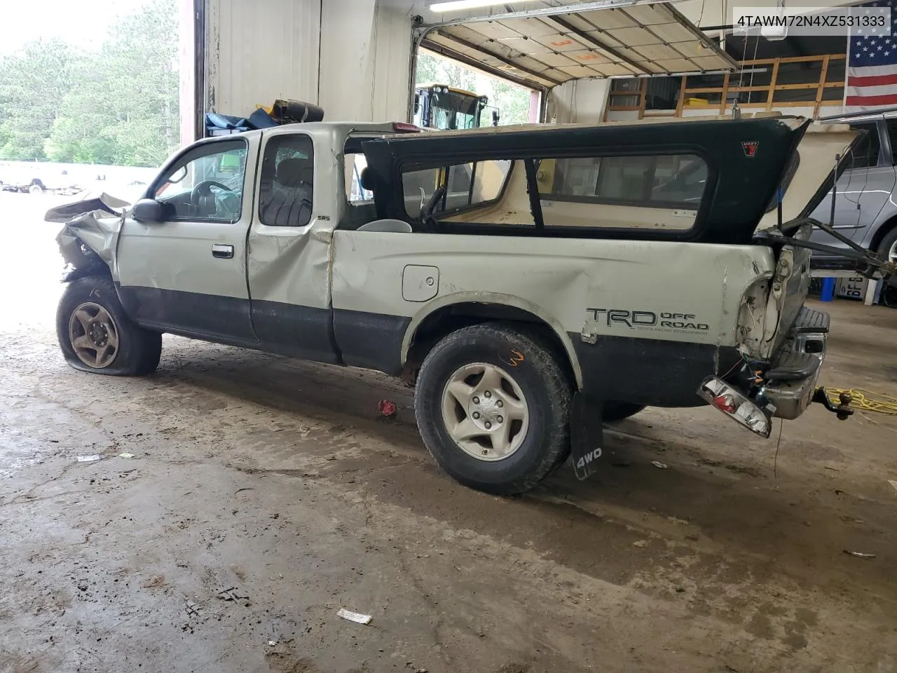 1999 Toyota Tacoma Xtracab VIN: 4TAWM72N4XZ531333 Lot: 59373014