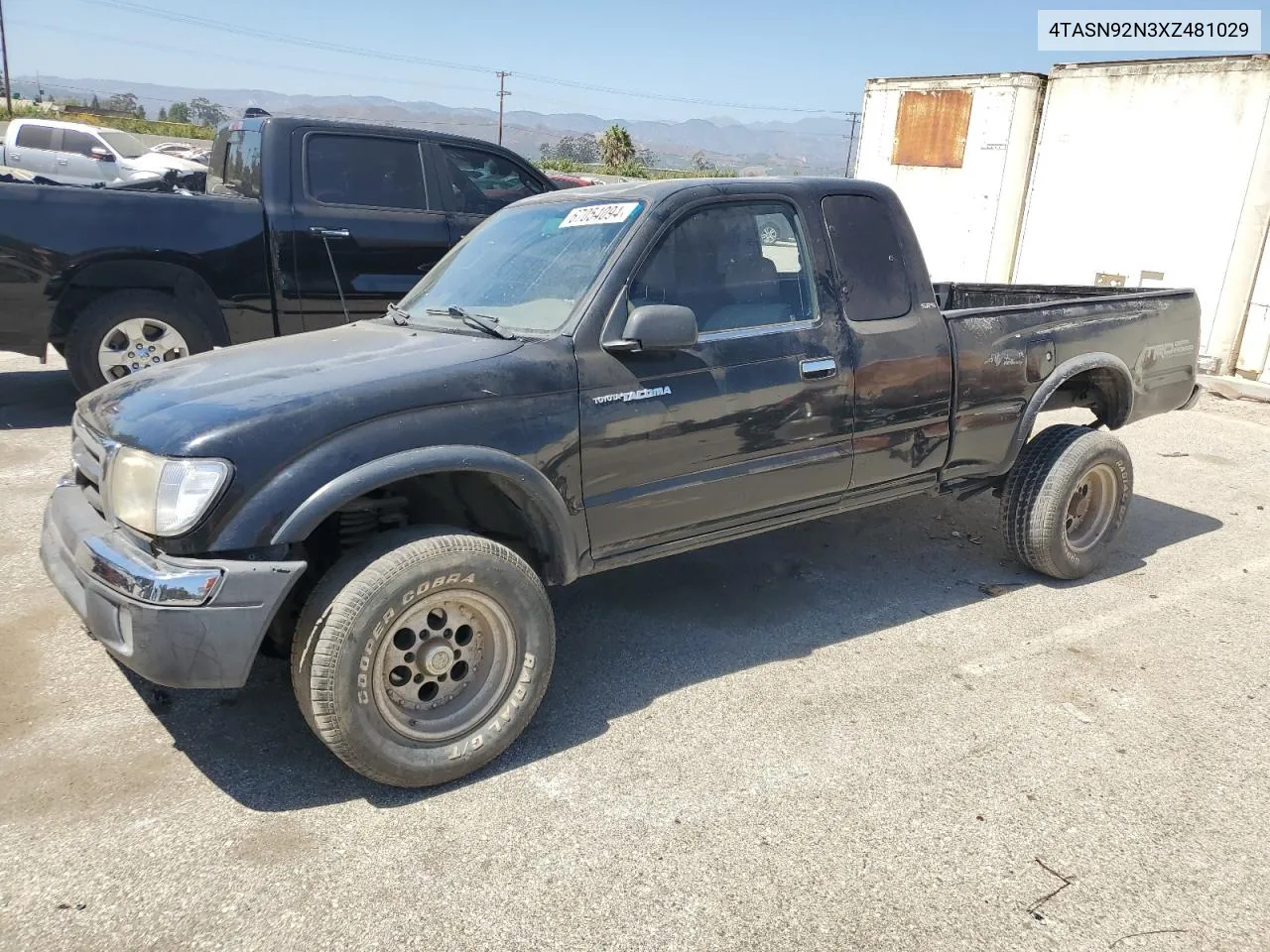 1999 Toyota Tacoma Xtracab Prerunner VIN: 4TASN92N3XZ481029 Lot: 67054094