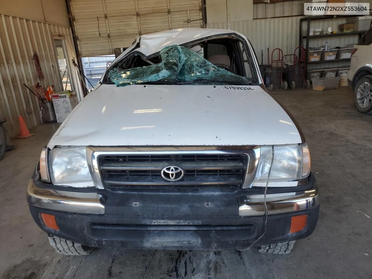 1999 Toyota Tacoma Xtracab VIN: 4TAWN72N2XZ553604 Lot: 67939334