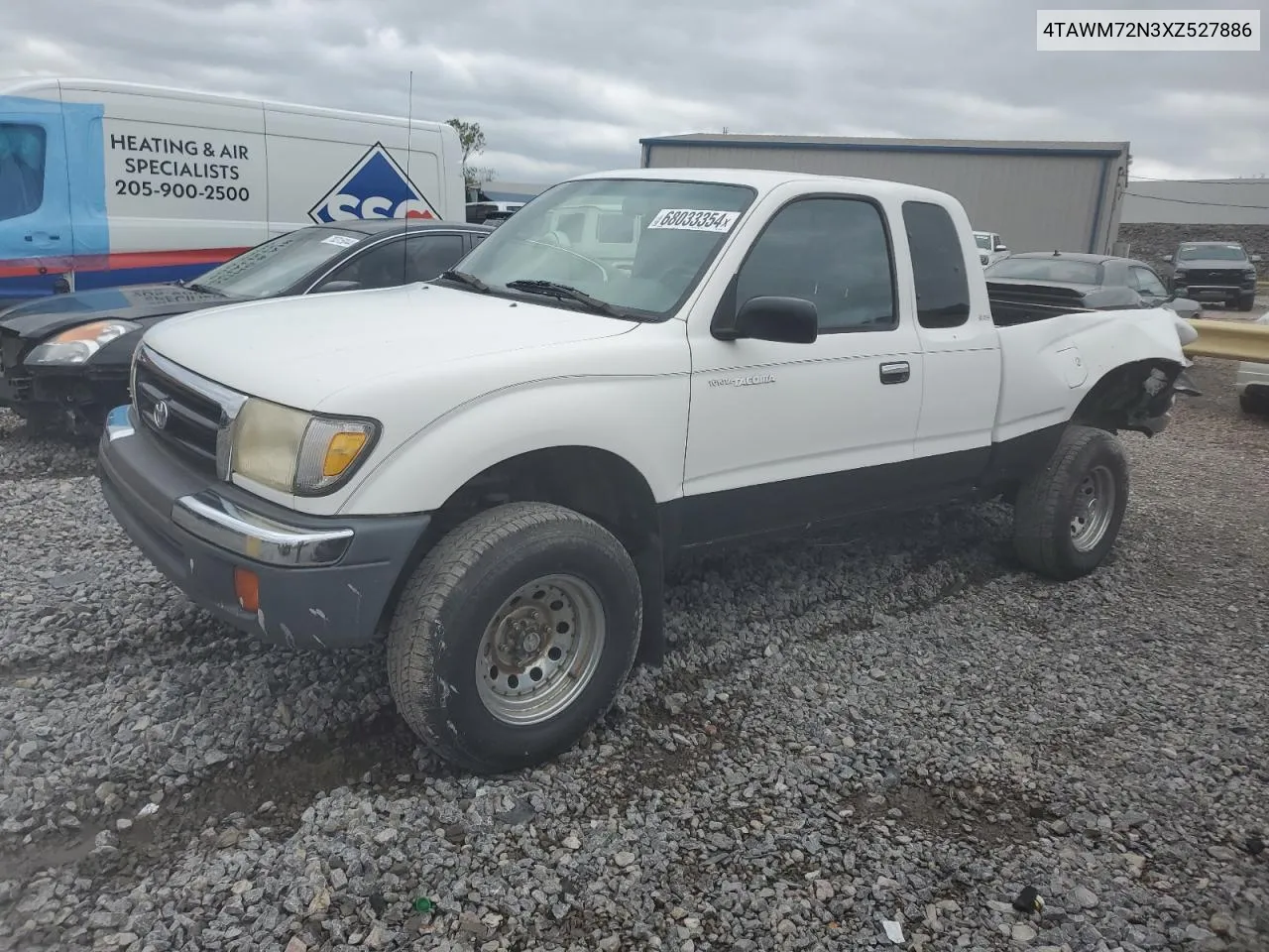 1999 Toyota Tacoma Xtracab VIN: 4TAWM72N3XZ527886 Lot: 68033354