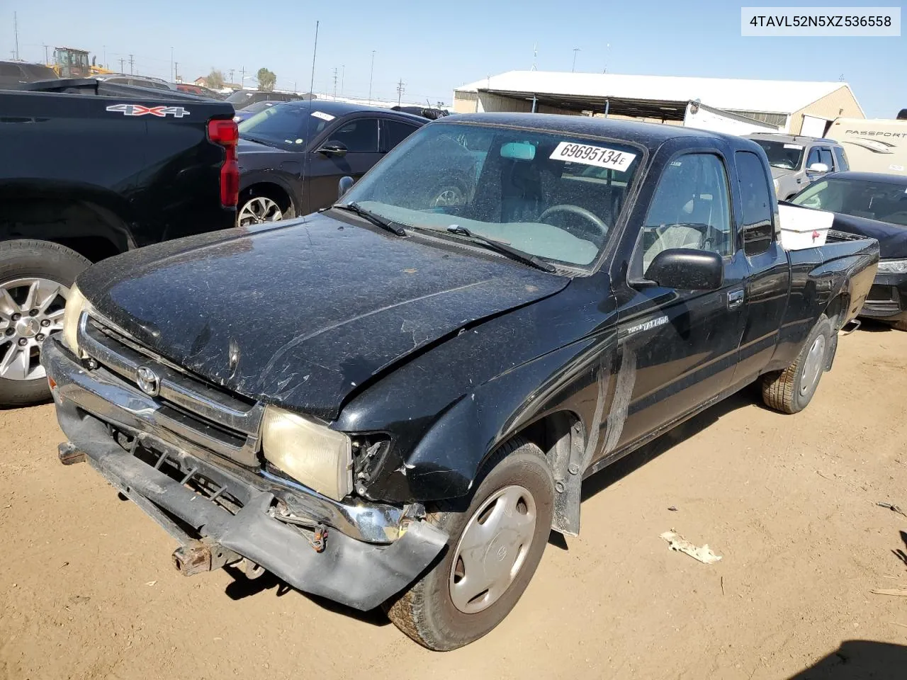 1999 Toyota Tacoma Xtracab VIN: 4TAVL52N5XZ536558 Lot: 69695134