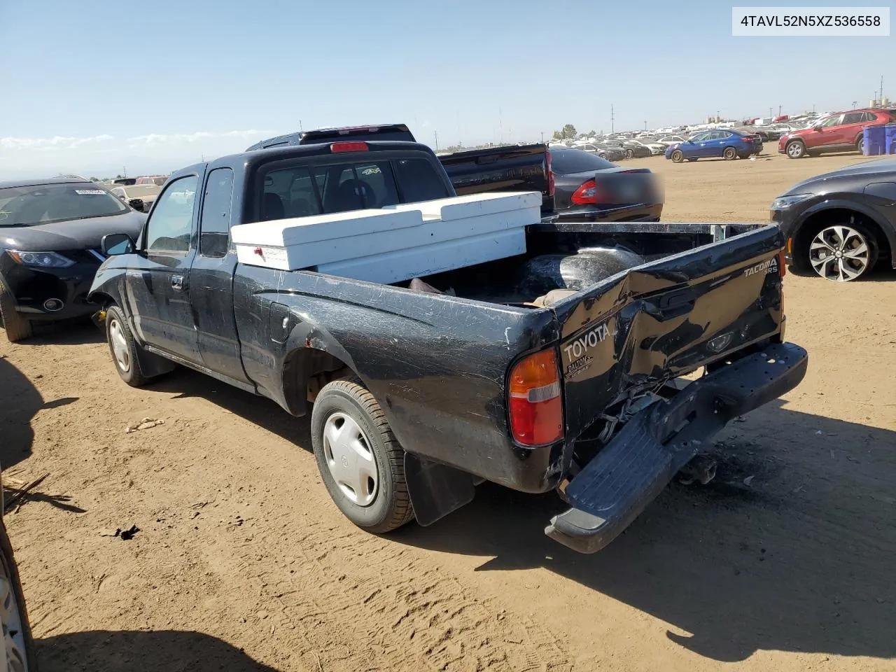 1999 Toyota Tacoma Xtracab VIN: 4TAVL52N5XZ536558 Lot: 69695134