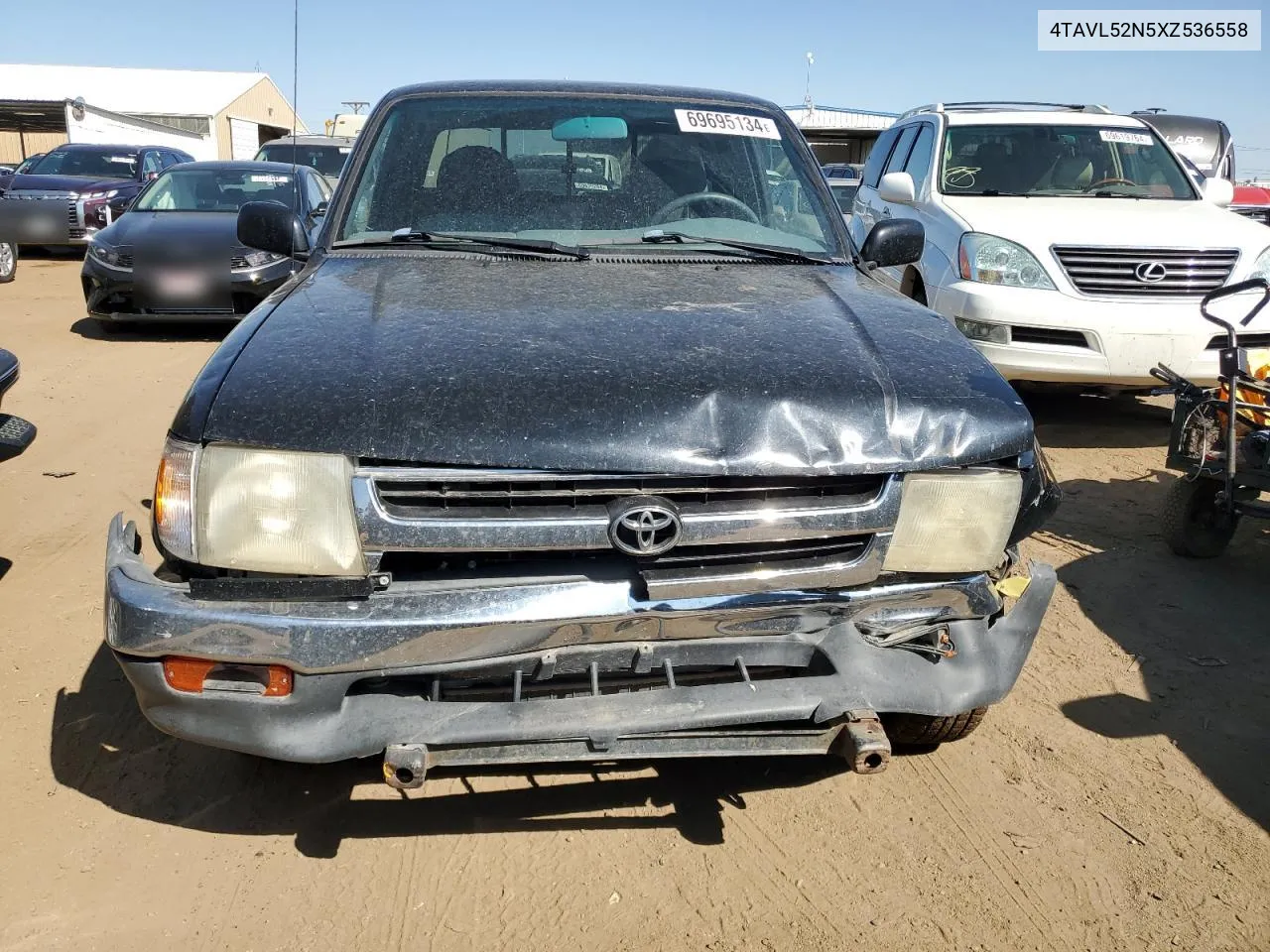 1999 Toyota Tacoma Xtracab VIN: 4TAVL52N5XZ536558 Lot: 69695134