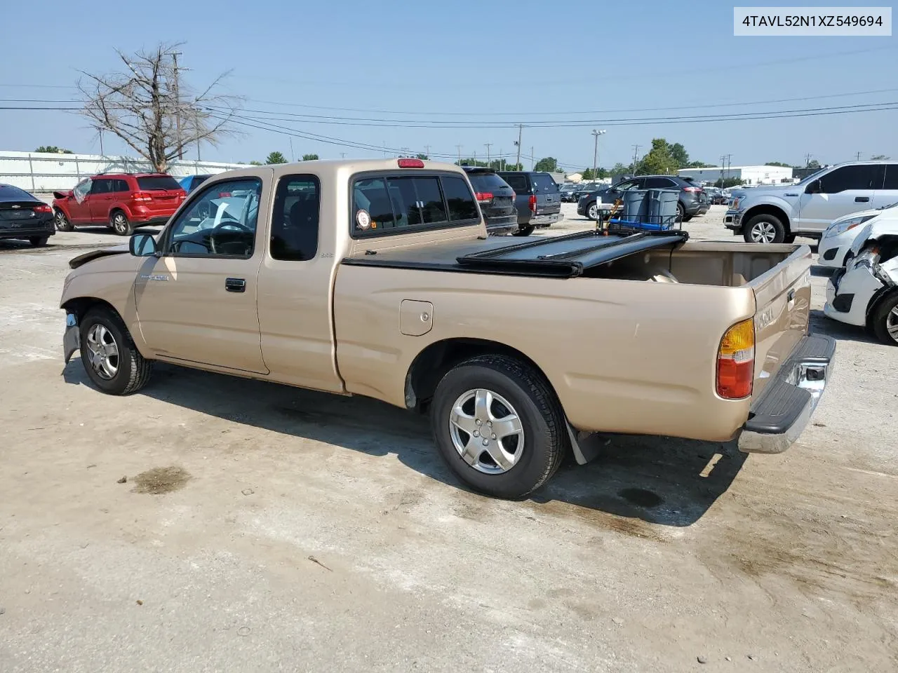 1999 Toyota Tacoma Xtracab VIN: 4TAVL52N1XZ549694 Lot: 69719794