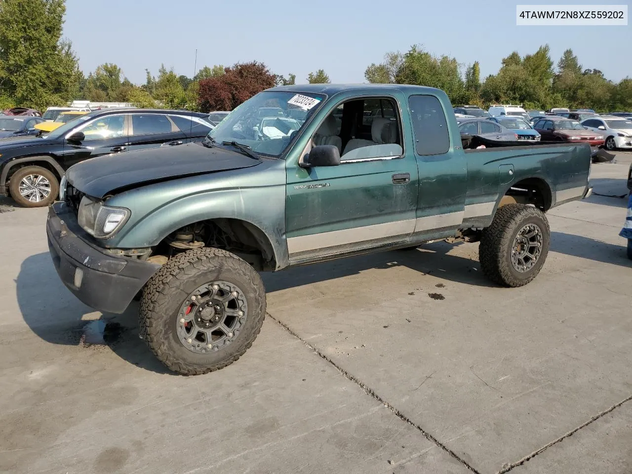 1999 Toyota Tacoma Xtracab VIN: 4TAWM72N8XZ559202 Lot: 70233124