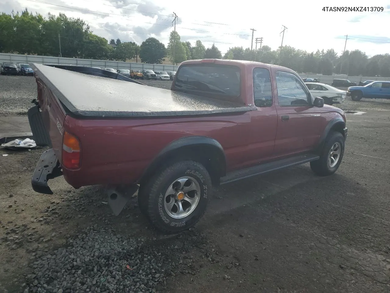 1999 Toyota Tacoma Xtracab Prerunner VIN: 4TASN92N4XZ413709 Lot: 71317184