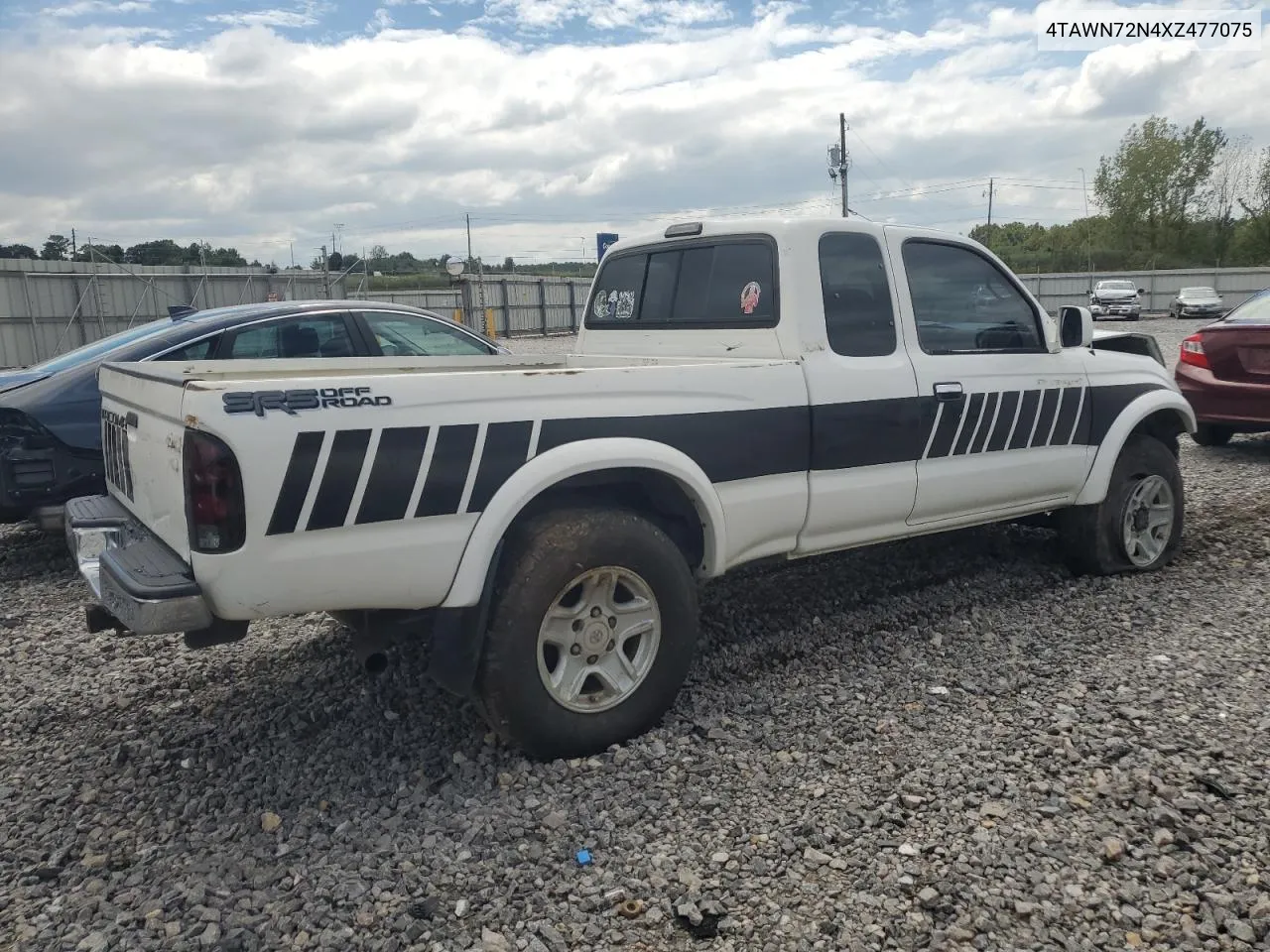 1999 Toyota Tacoma Xtracab VIN: 4TAWN72N4XZ477075 Lot: 71724584