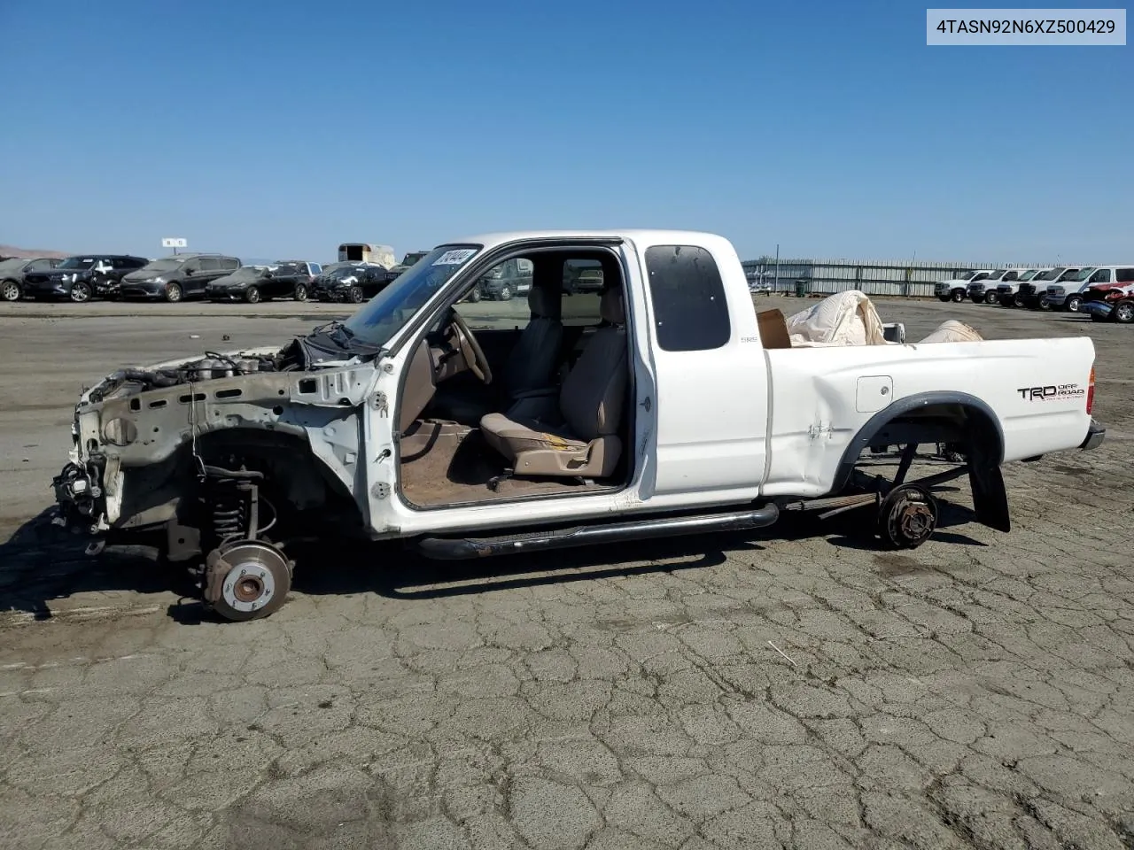 1999 Toyota Tacoma Xtracab Prerunner VIN: 4TASN92N6XZ500429 Lot: 72424404