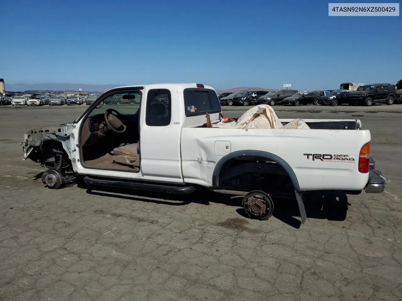 1999 Toyota Tacoma Xtracab Prerunner VIN: 4TASN92N6XZ500429 Lot: 72424404