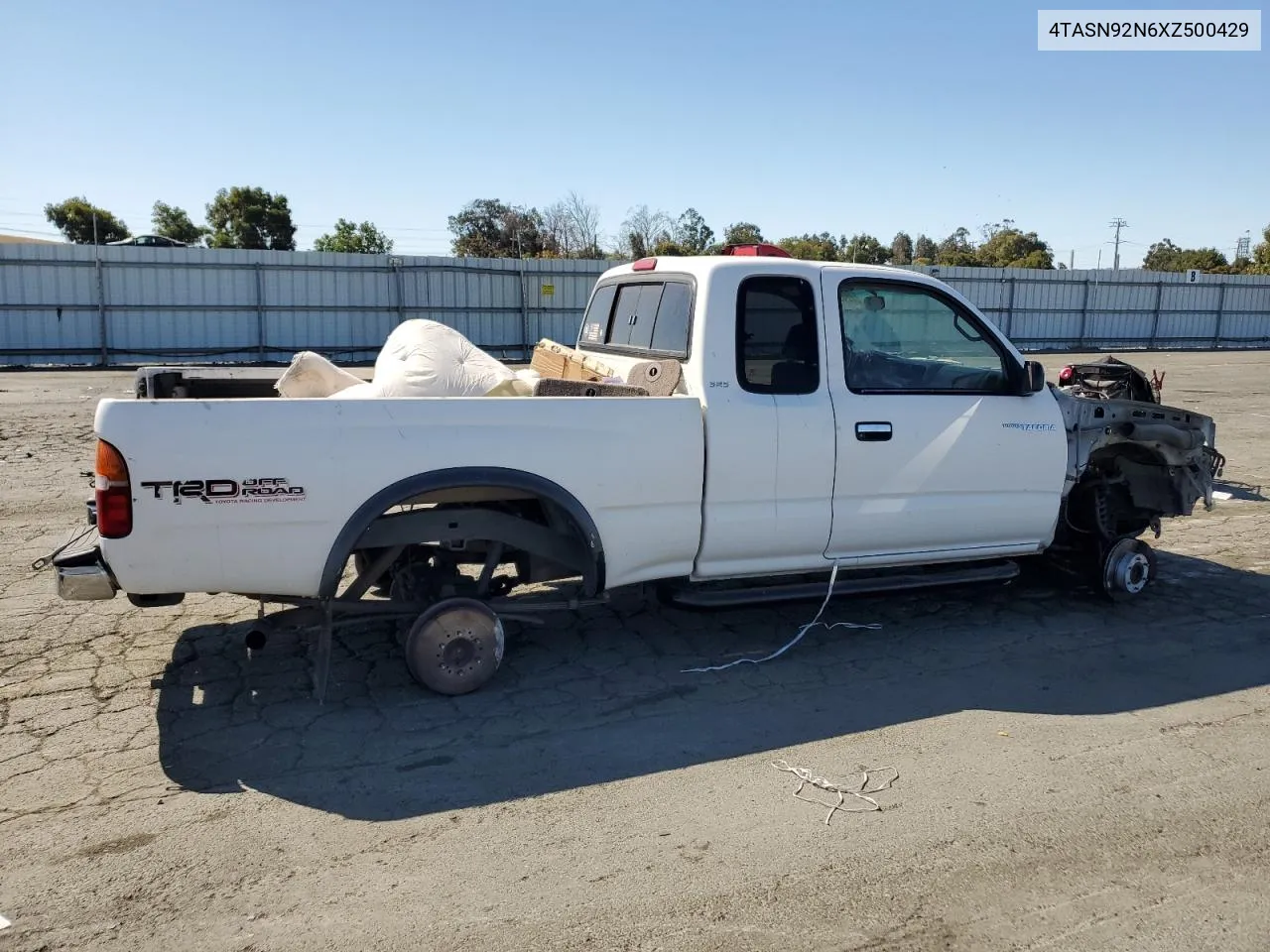 1999 Toyota Tacoma Xtracab Prerunner VIN: 4TASN92N6XZ500429 Lot: 72424404