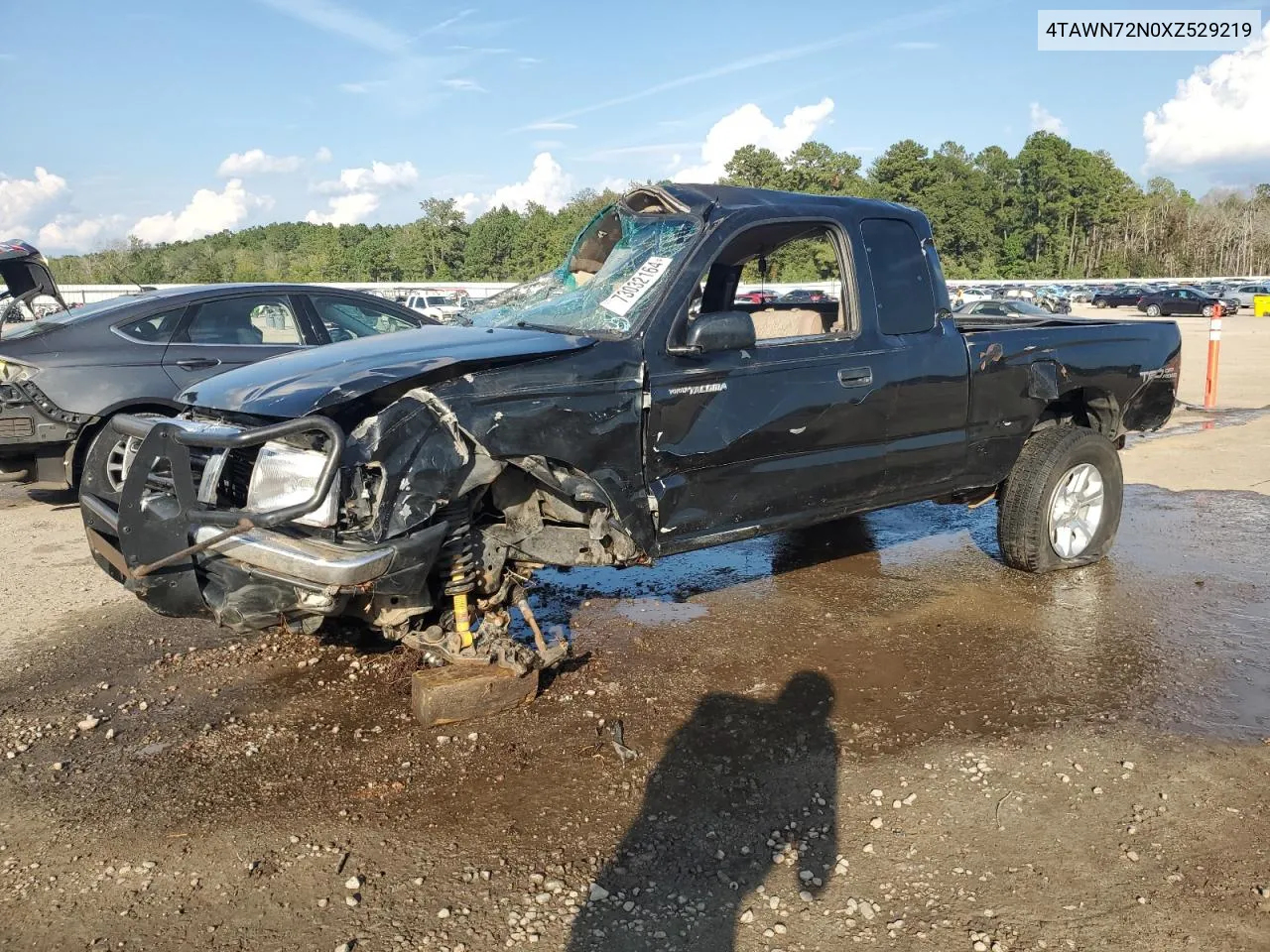 1999 Toyota Tacoma Xtracab VIN: 4TAWN72N0XZ529219 Lot: 73032164