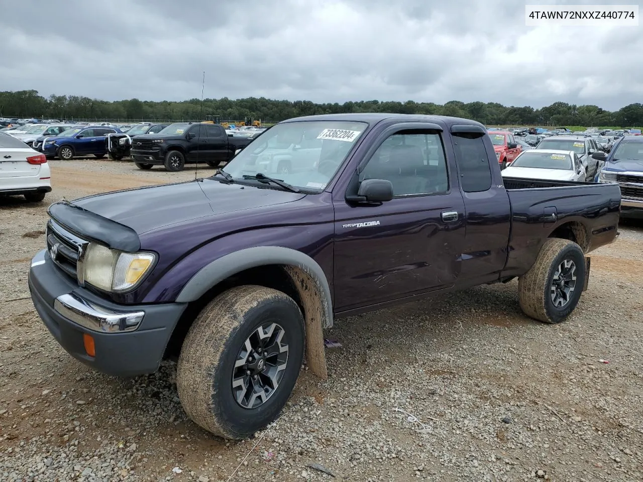 1999 Toyota Tacoma Xtracab VIN: 4TAWN72NXXZ440774 Lot: 73362204