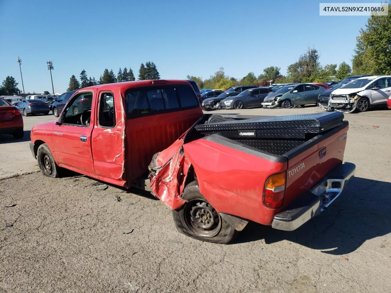 1999 Toyota Tacoma Xtracab VIN: 4TAVL52N9XZ410686 Lot: 73609494