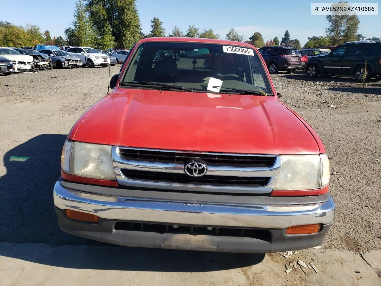 1999 Toyota Tacoma Xtracab VIN: 4TAVL52N9XZ410686 Lot: 73609494