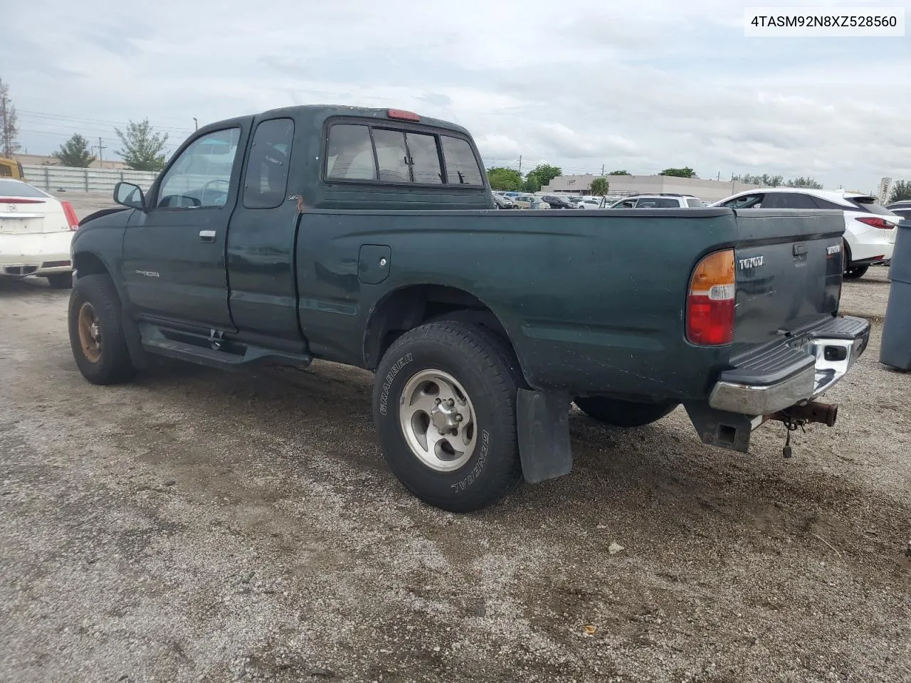 1999 Toyota Tacoma Xtracab Prerunner VIN: 4TASM92N8XZ528560 Lot: 74252924