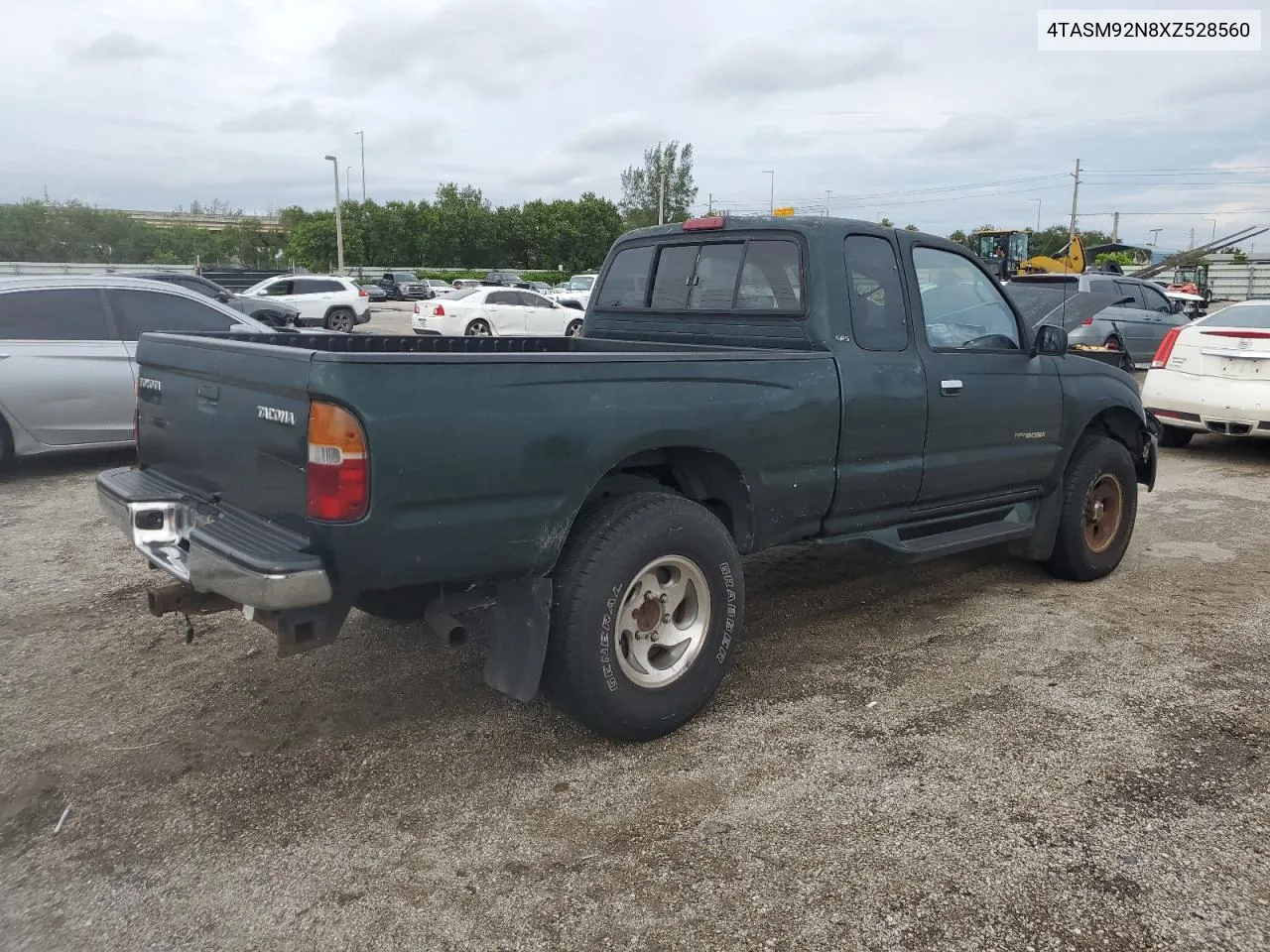 1999 Toyota Tacoma Xtracab Prerunner VIN: 4TASM92N8XZ528560 Lot: 74252924