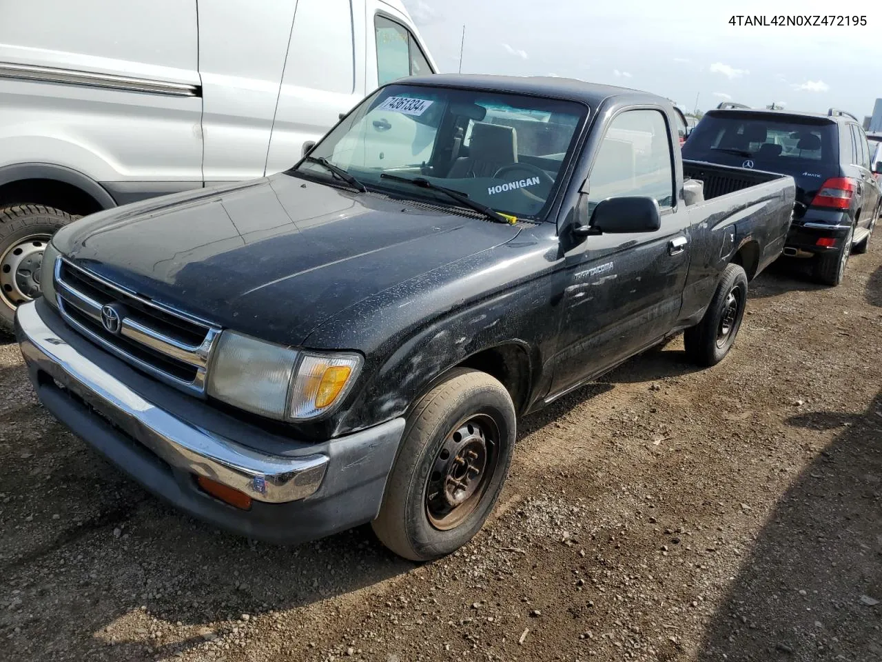 1999 Toyota Tacoma VIN: 4TANL42N0XZ472195 Lot: 74361334