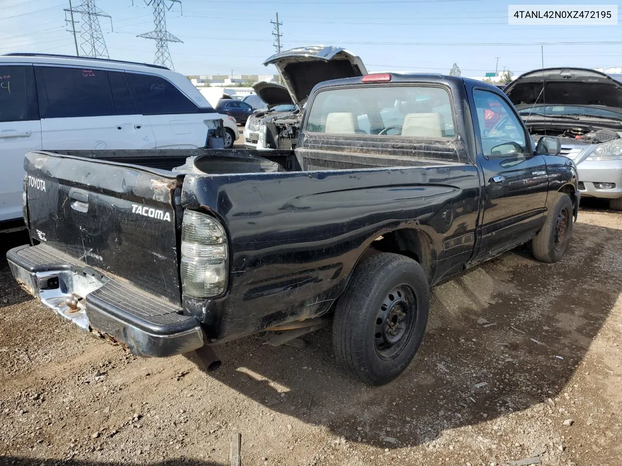 1999 Toyota Tacoma VIN: 4TANL42N0XZ472195 Lot: 74361334