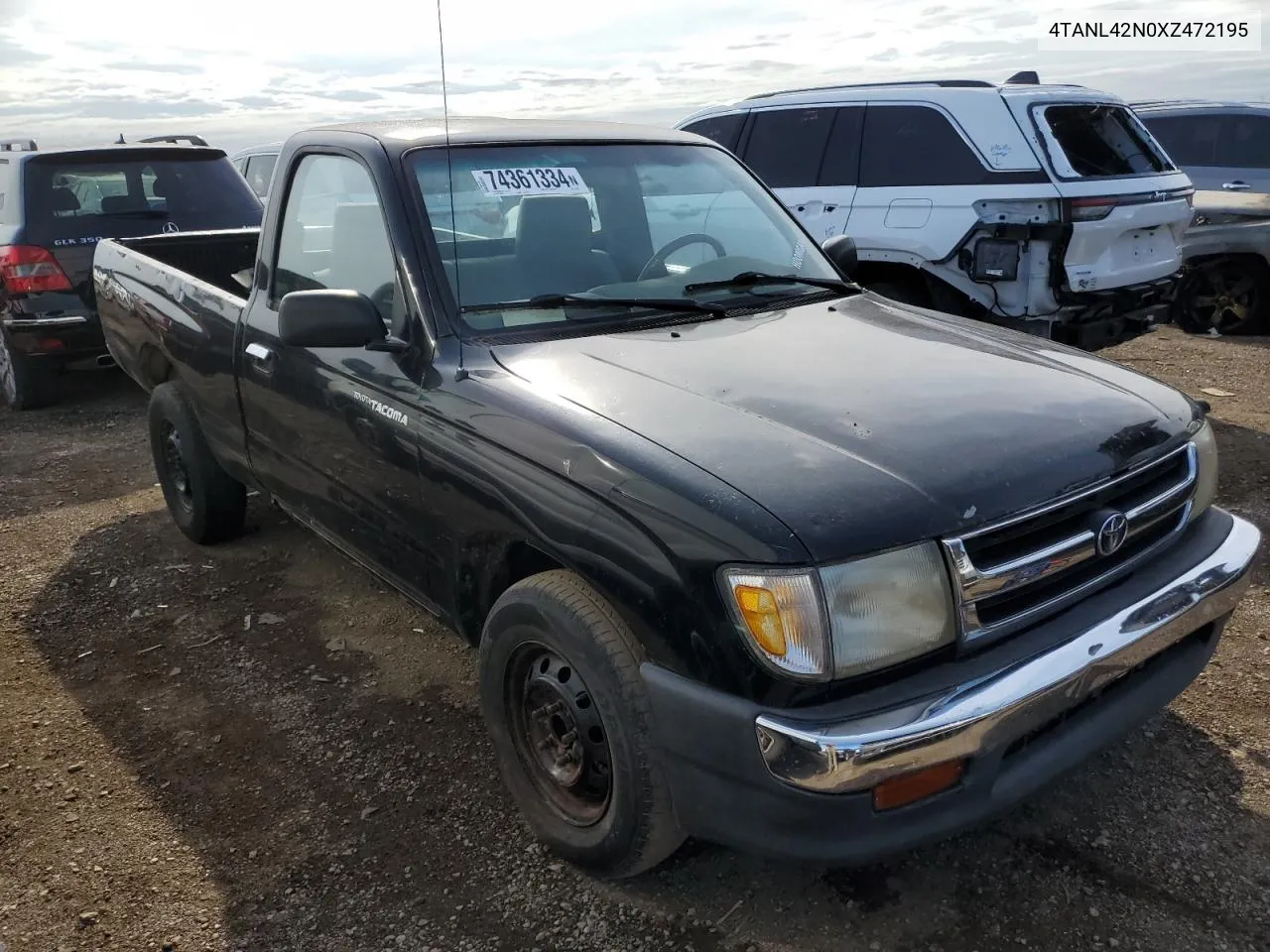 1999 Toyota Tacoma VIN: 4TANL42N0XZ472195 Lot: 74361334