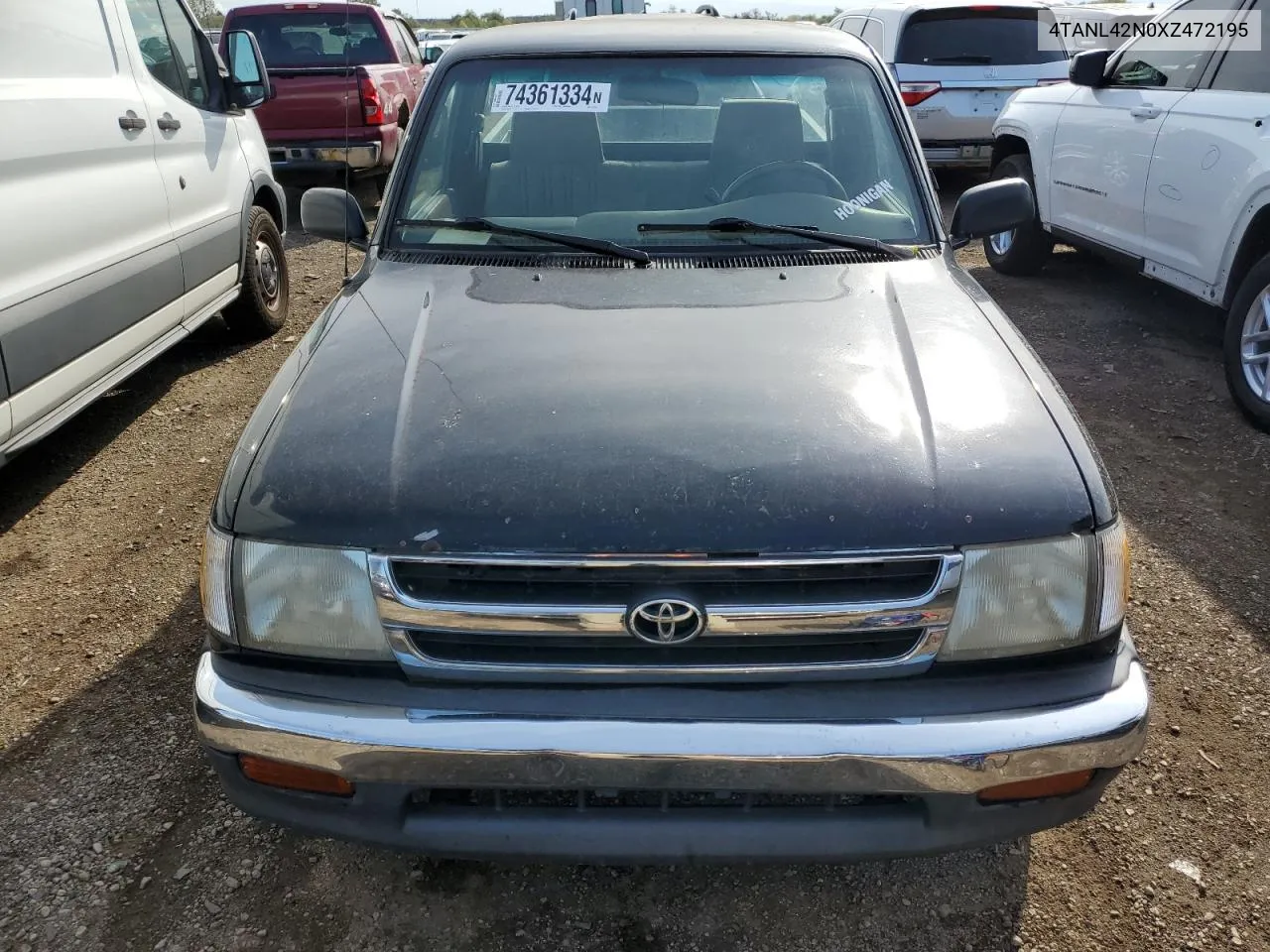 1999 Toyota Tacoma VIN: 4TANL42N0XZ472195 Lot: 74361334