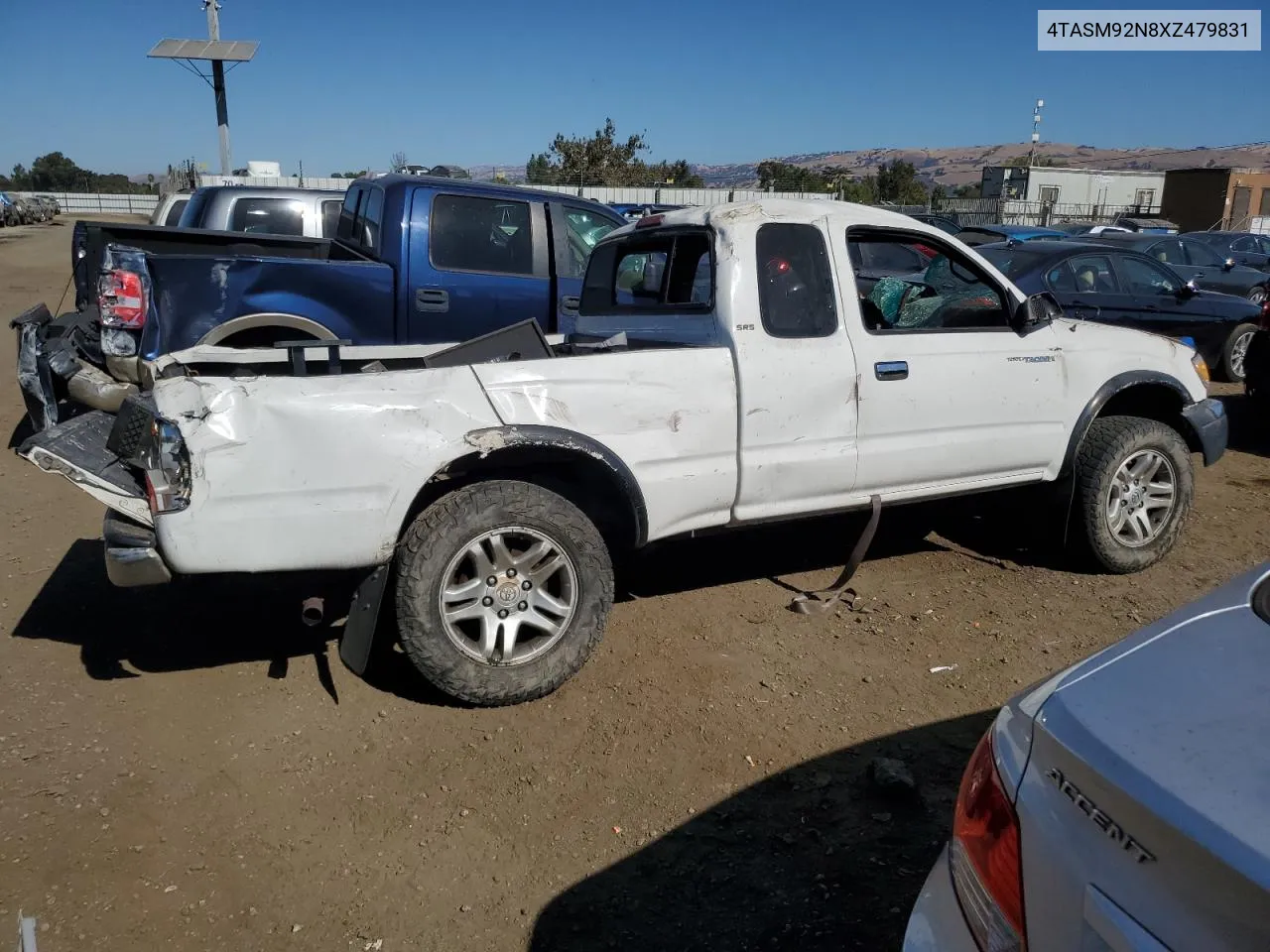 1999 Toyota Tacoma Xtracab Prerunner VIN: 4TASM92N8XZ479831 Lot: 74384554