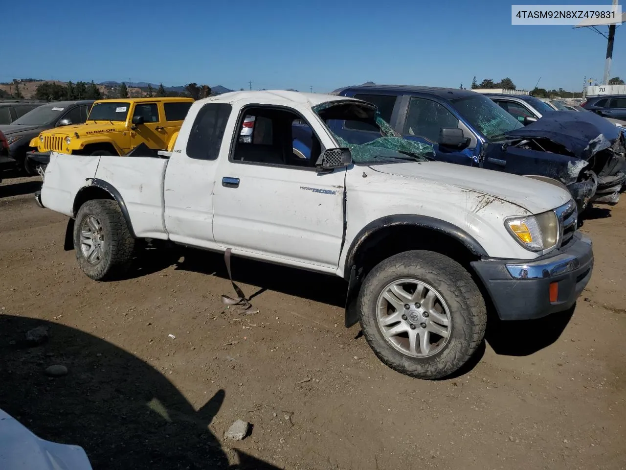 1999 Toyota Tacoma Xtracab Prerunner VIN: 4TASM92N8XZ479831 Lot: 74384554