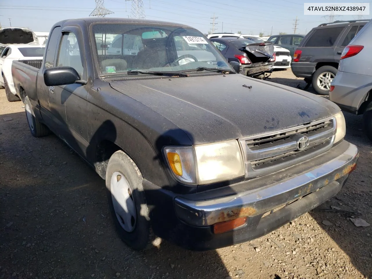 1999 Toyota Tacoma Xtracab VIN: 4TAVL52N8XZ438947 Lot: 74913714