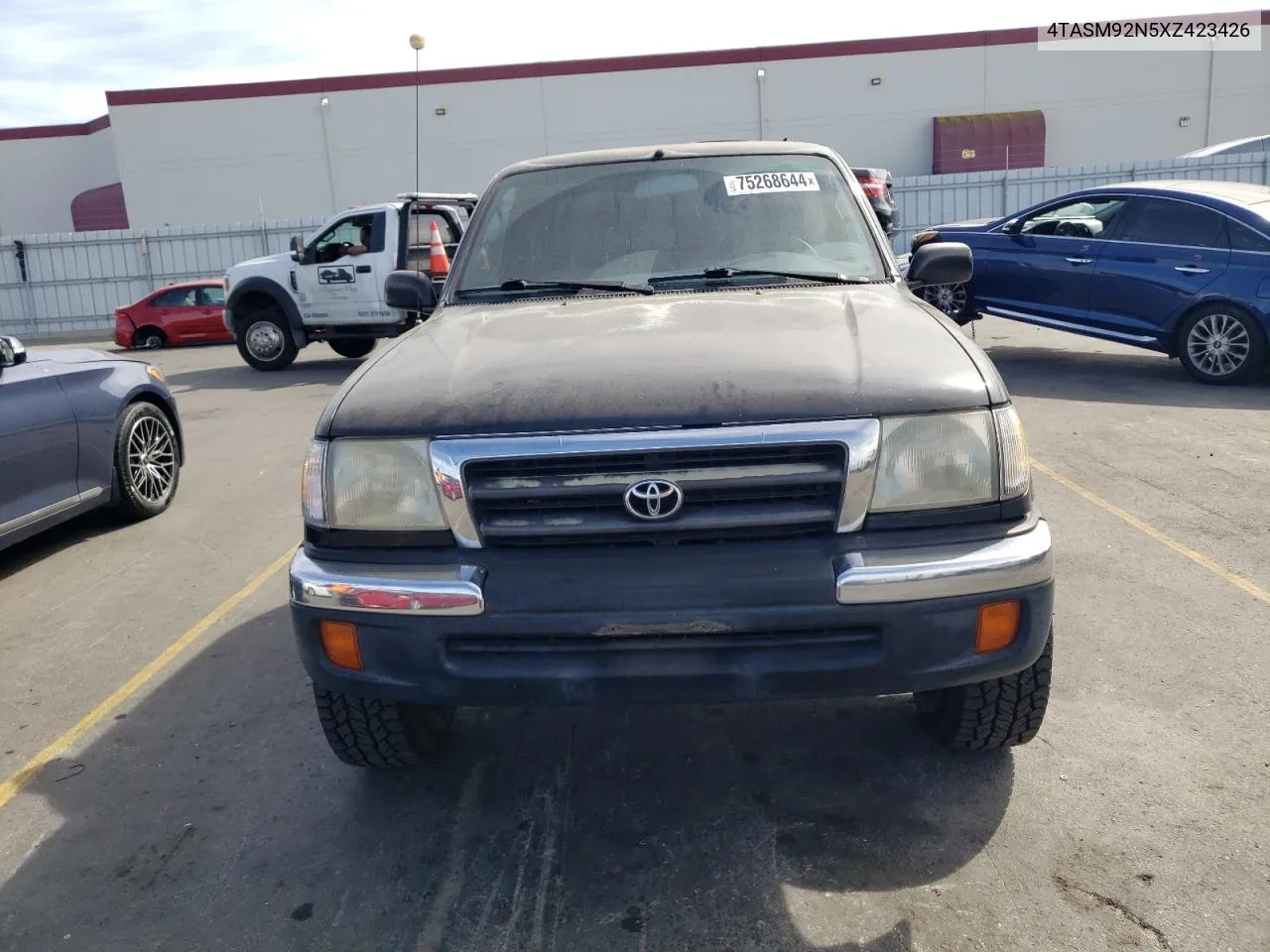 1999 Toyota Tacoma Xtracab Prerunner VIN: 4TASM92N5XZ423426 Lot: 75268644