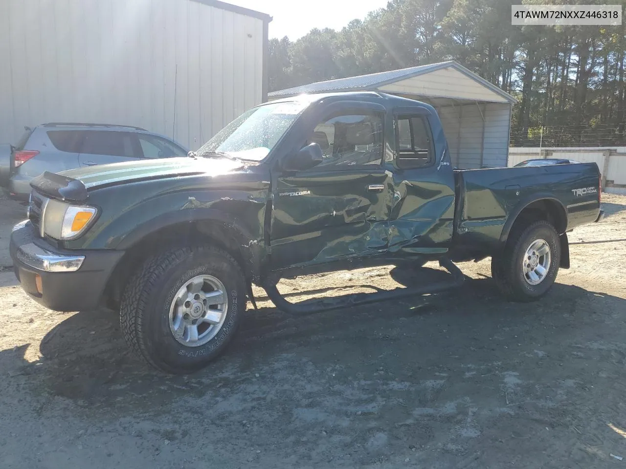 1999 Toyota Tacoma Xtracab VIN: 4TAWM72NXXZ446318 Lot: 75648914