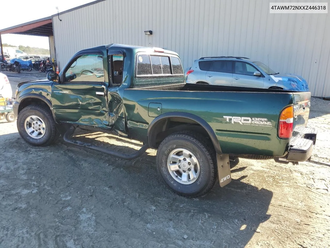 1999 Toyota Tacoma Xtracab VIN: 4TAWM72NXXZ446318 Lot: 75648914