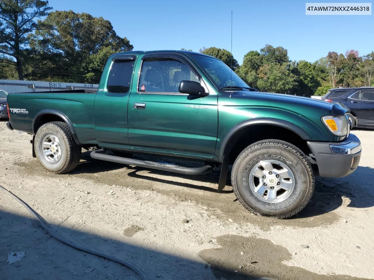 1999 Toyota Tacoma Xtracab VIN: 4TAWM72NXXZ446318 Lot: 75648914