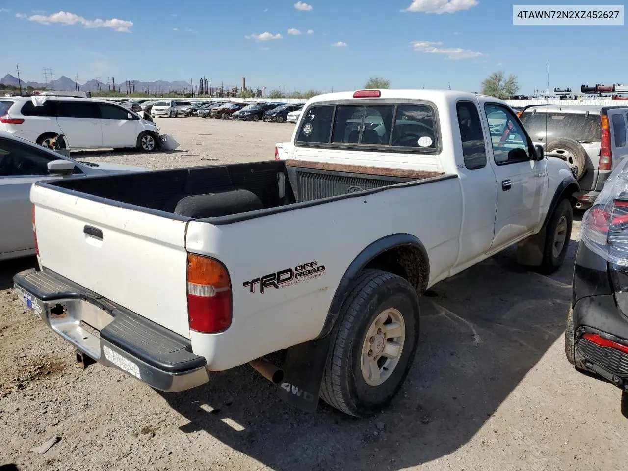 1999 Toyota Tacoma Xtracab VIN: 4TAWN72N2XZ452627 Lot: 76195554