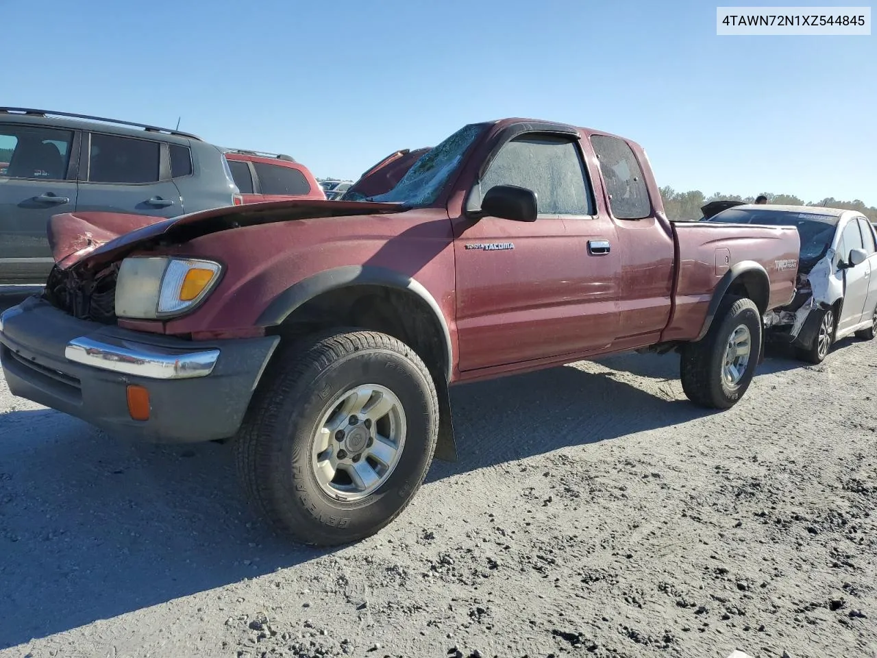 1999 Toyota Tacoma Xtracab VIN: 4TAWN72N1XZ544845 Lot: 76595064