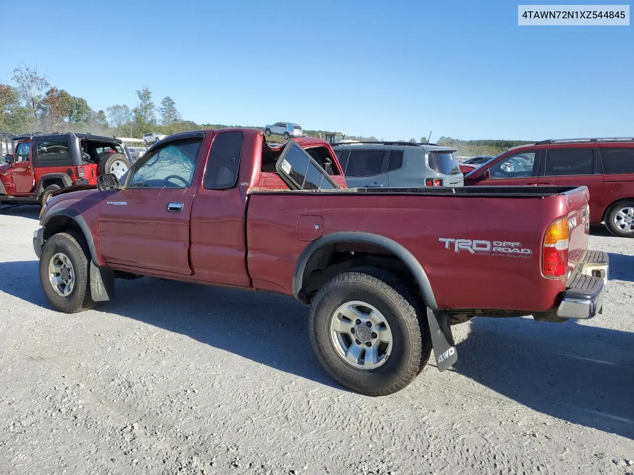 1999 Toyota Tacoma Xtracab VIN: 4TAWN72N1XZ544845 Lot: 76595064