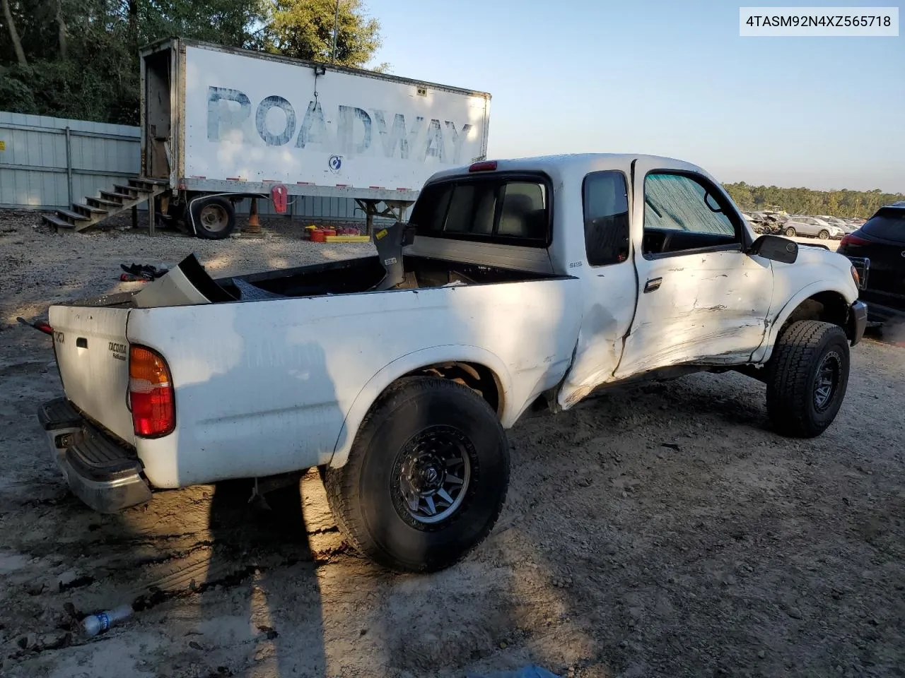 1999 Toyota Tacoma Xtracab Prerunner VIN: 4TASM92N4XZ565718 Lot: 77521444