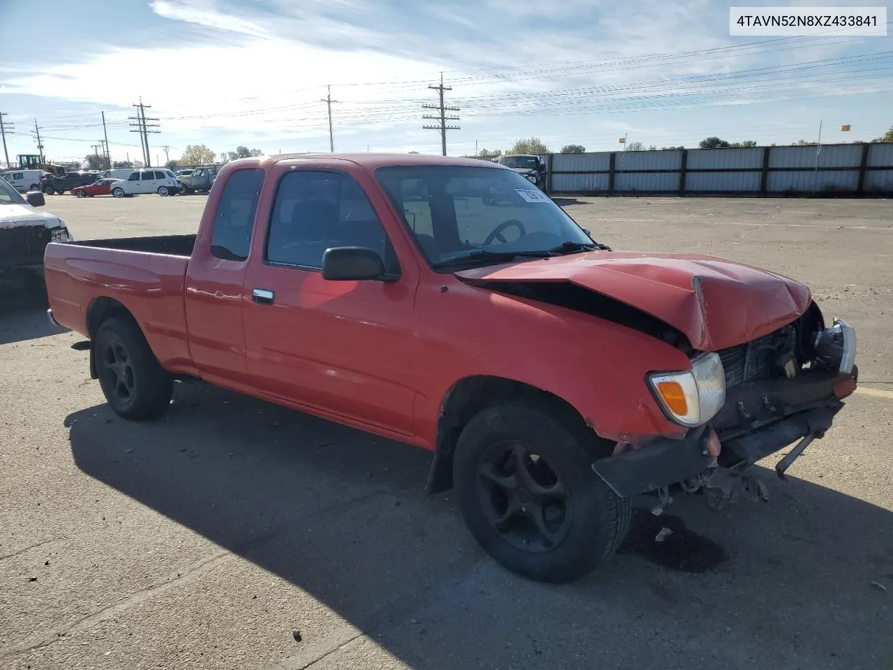 1999 Toyota Tacoma Xtracab VIN: 4TAVN52N8XZ433841 Lot: 77829714