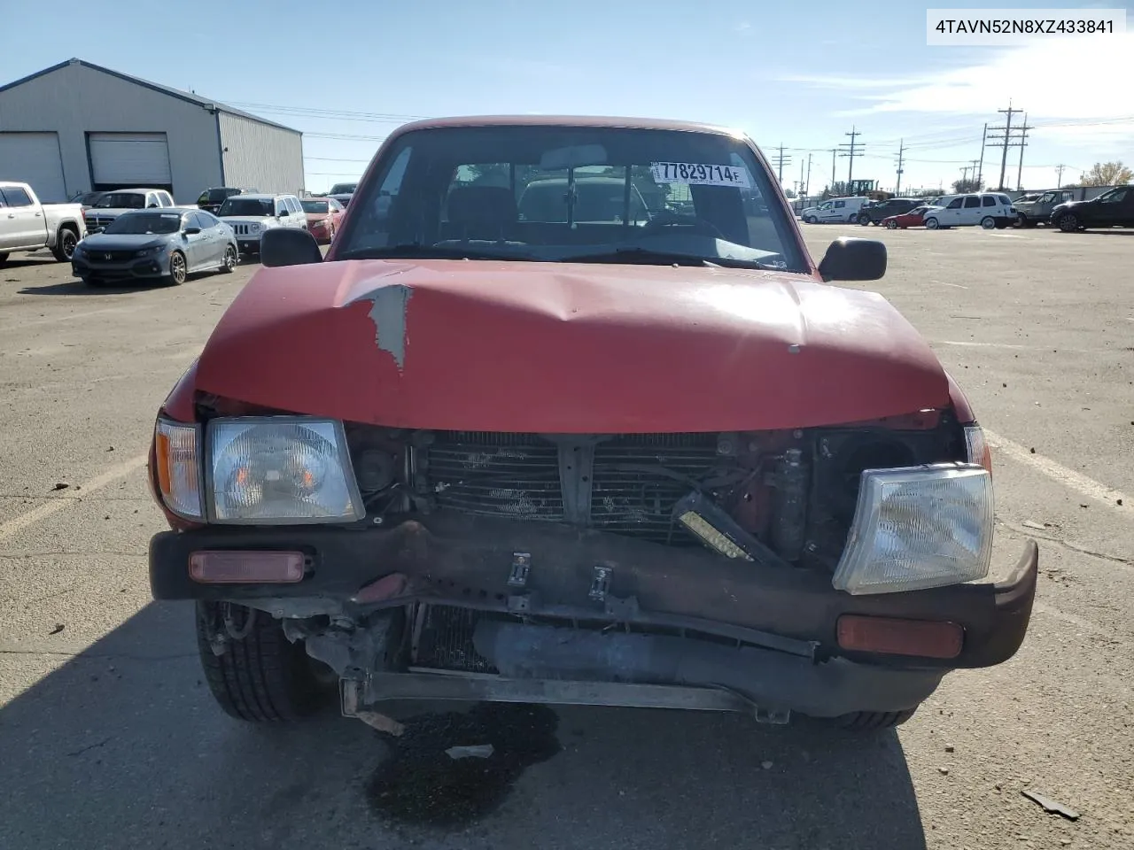 1999 Toyota Tacoma Xtracab VIN: 4TAVN52N8XZ433841 Lot: 77829714