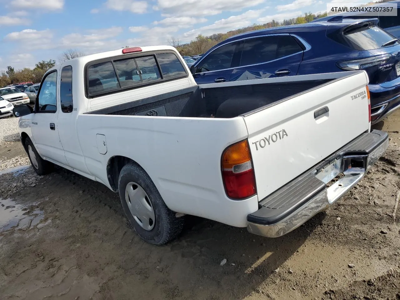 1999 Toyota Tacoma Xtracab VIN: 4TAVL52N4XZ507357 Lot: 79070774