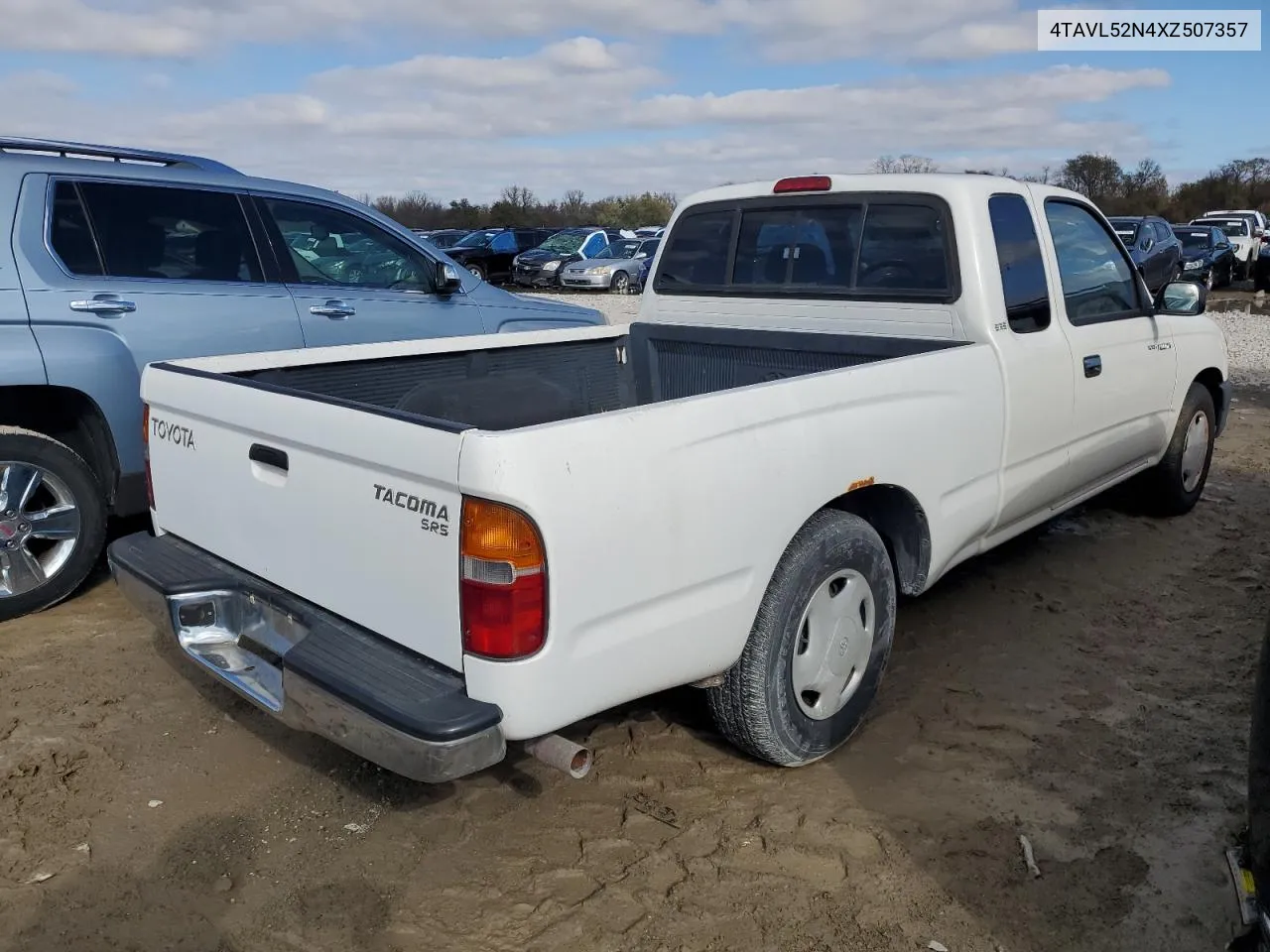 1999 Toyota Tacoma Xtracab VIN: 4TAVL52N4XZ507357 Lot: 79070774