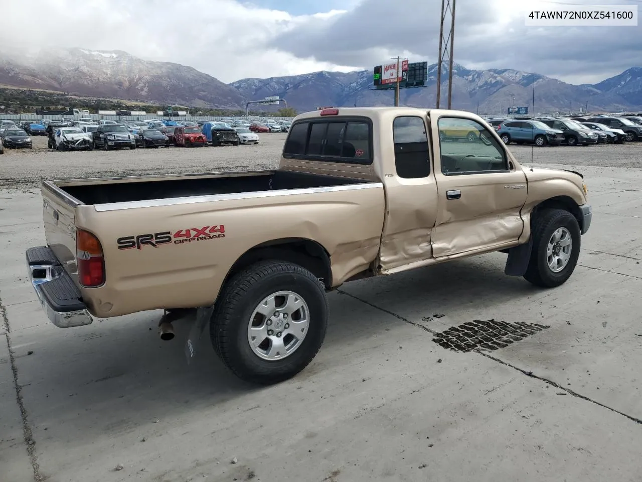 1999 Toyota Tacoma Xtracab VIN: 4TAWN72N0XZ541600 Lot: 79567224