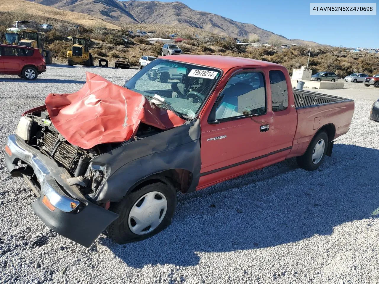 1999 Toyota Tacoma Xtracab VIN: 4TAVN52N5XZ470698 Lot: 79628214