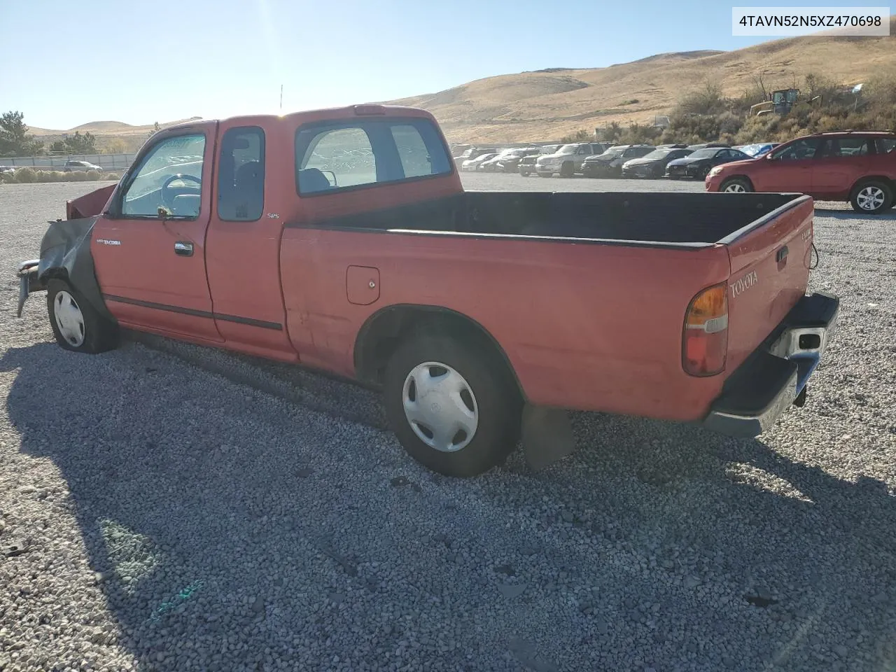 1999 Toyota Tacoma Xtracab VIN: 4TAVN52N5XZ470698 Lot: 79628214