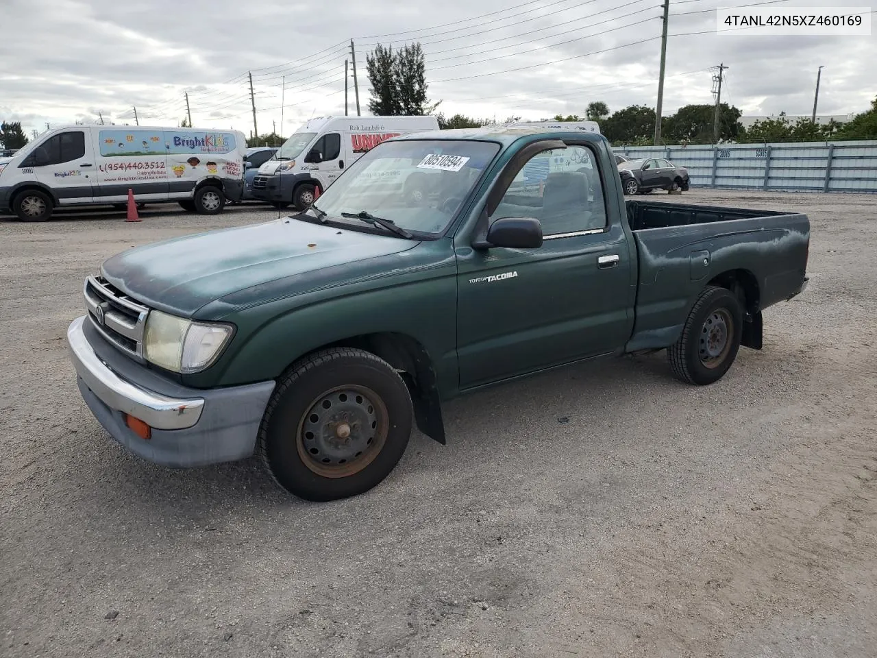 1999 Toyota Tacoma VIN: 4TANL42N5XZ460169 Lot: 80510594