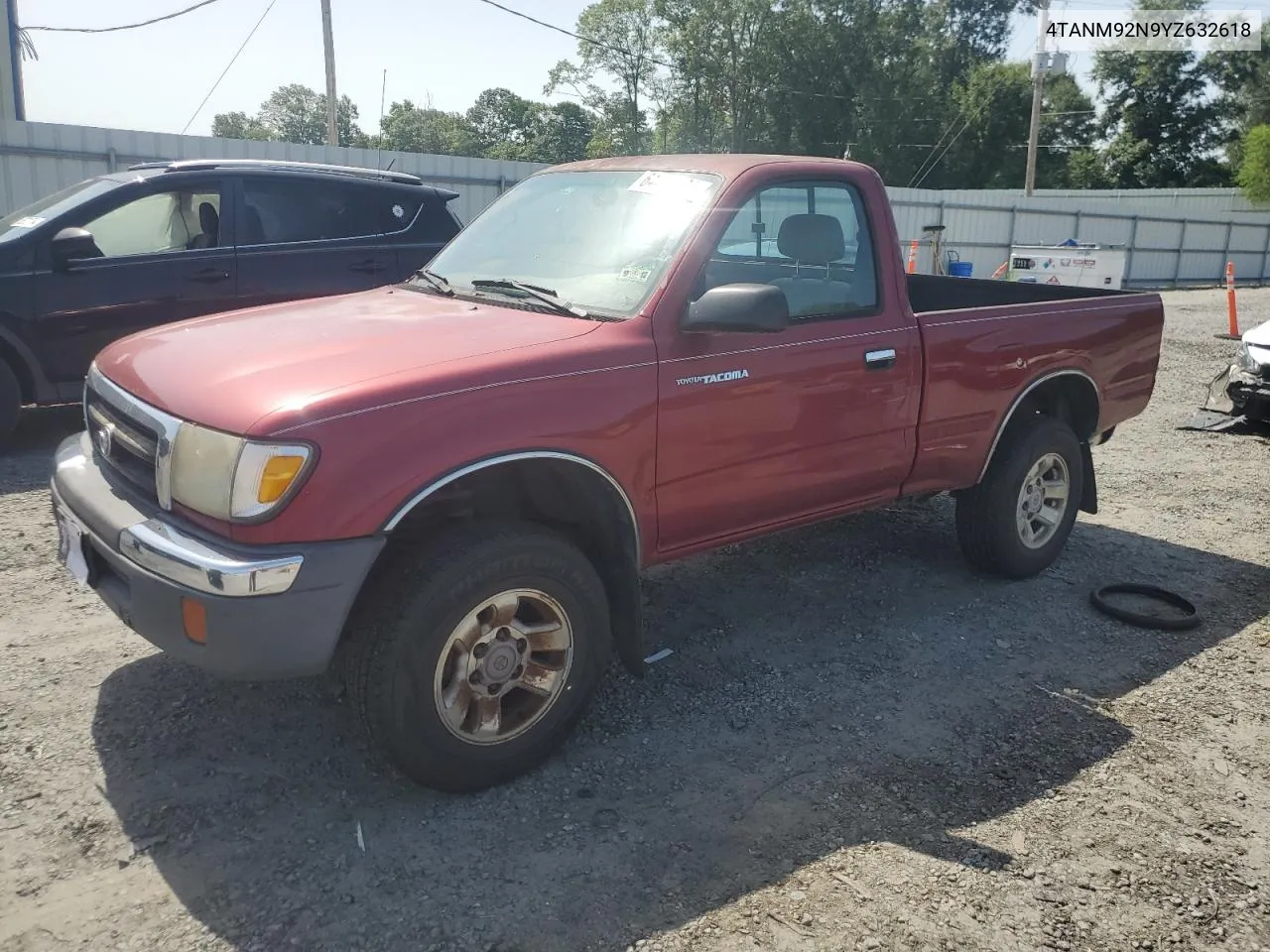 2000 Toyota Tacoma Prerunner VIN: 4TANM92N9YZ632618 Lot: 64494464