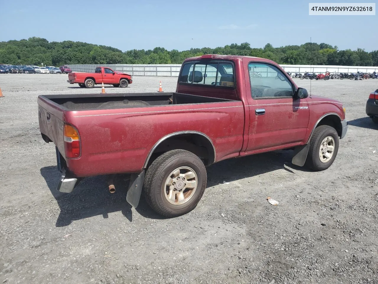 2000 Toyota Tacoma Prerunner VIN: 4TANM92N9YZ632618 Lot: 64494464